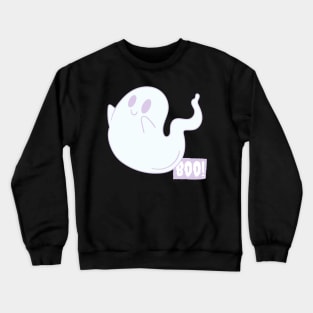 Halloween boooo cute ghost Crewneck Sweatshirt